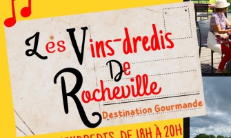 Apero at Rocheville Vineyard Fridays in July and August